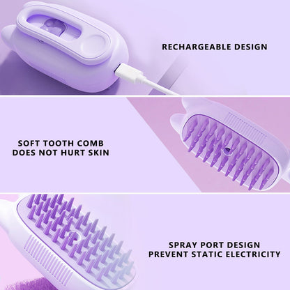 🔥Last Day Promotion 49% OFF🔥 Spray defur comb with No-Rinse shampoo for Pet Bathing