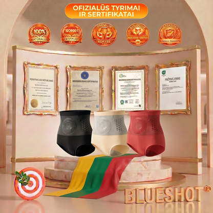 Oficiali firminė parduotuvė 👑 BLUESHOT® 2026 „Moringa & Berberine“ „keturi viename“ mikrodalelių kūno modeliavimo ir riebalų deginimo šortai 💕
