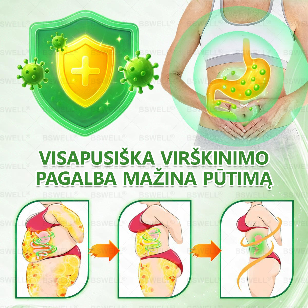 👩‍⚕️👩‍⚕️👩‍⚕️👩‍⚕️BSWELL® Nano mikroadatinis lieknėjimo pleistras – Matomi pokyčiai per 28 dienas Svorio kontrolei, širdies sveikatai, cukraus balansui, žarnynui ir sąnariams.