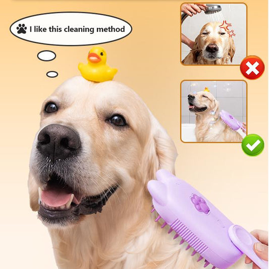 🐾Last Day Promotion 49% OFF🐾 Spray defur comb with No-Rinse shampoo for Pet Bathing