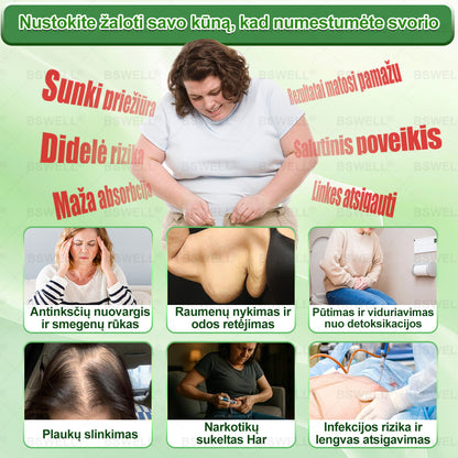 👩‍⚕️👩‍⚕️👩‍⚕️👩‍⚕️BSWELL® Nano mikroadatinis lieknėjimo pleistras – Matomi pokyčiai per 28 dienas Svorio kontrolei, širdies sveikatai, cukraus balansui, žarnynui ir sąnariams.